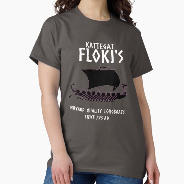 Viking Kattegat Floki T-Shirt & accessories for Viking warriors Lover Classic T-Shirt