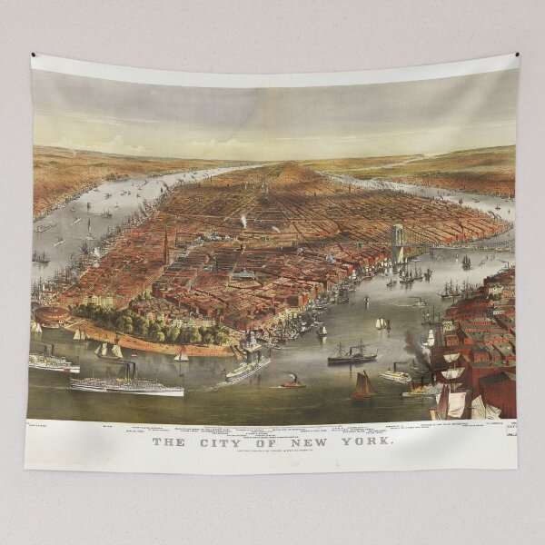 Item preview, The City of New York (1870) designed and sold by allhistory.
