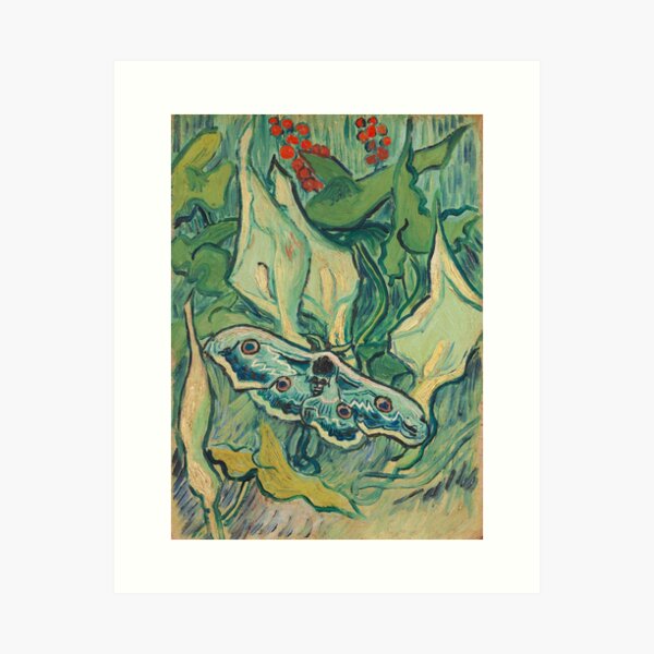 Item preview, Van Gogh, Giant Peacock Moth, 1889 designed and sold by Vintage Wall Art.