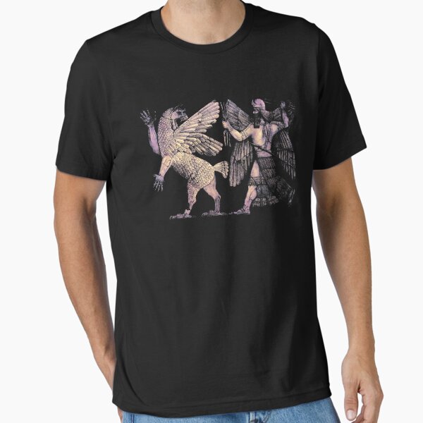 Item preview, Enki and Enlil Chaos Monster and Anu Sun God T-Shirt designed and sold by Equanimity7.