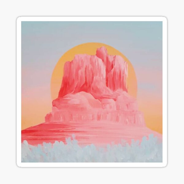 Item preview, Sedona Red Rocks Sticker designed and sold by hpinkala.