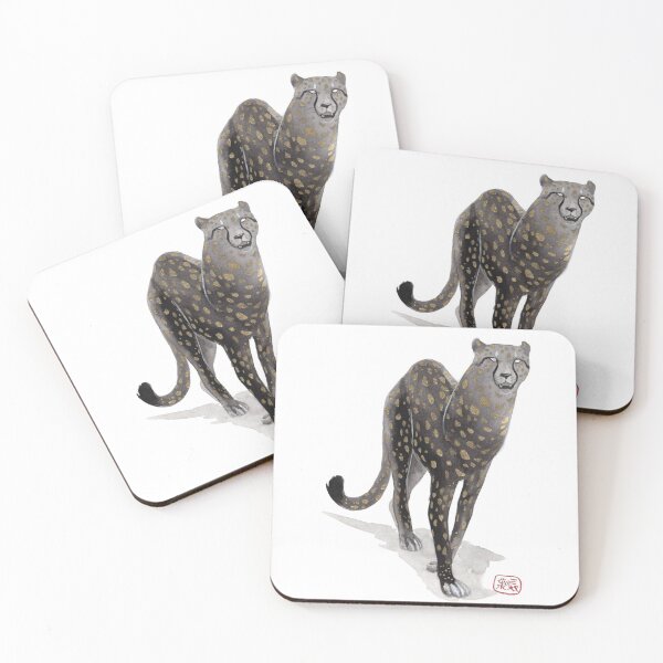 Item preview, Sumi-e Leopard designed and sold by Threeleaves.