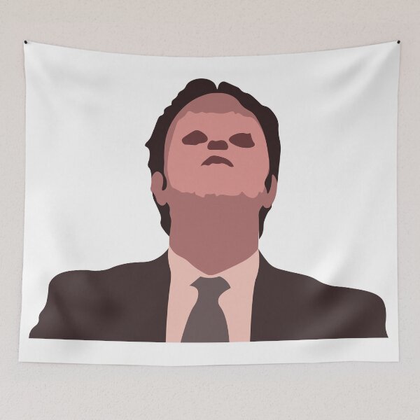 Item preview, Dwight wears a face designed and sold by FutureSpace.