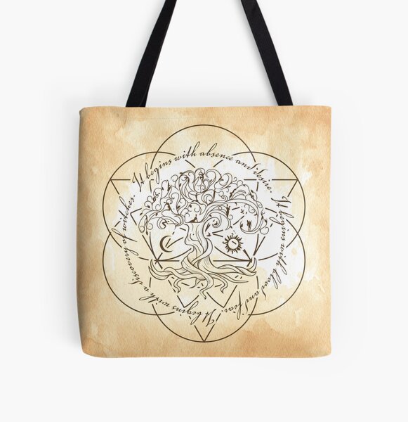 Alchemical Tree of Life Tote Bag