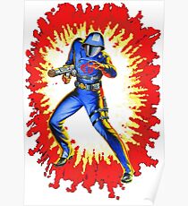 cobra commander poster