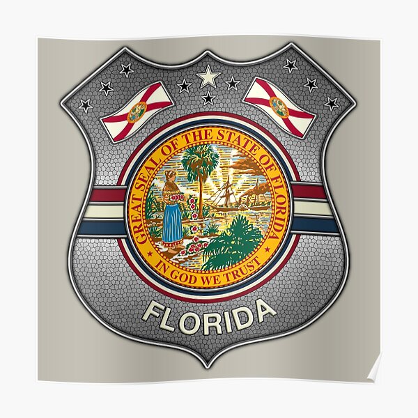 "Florida shield" Poster by troni Redbubble