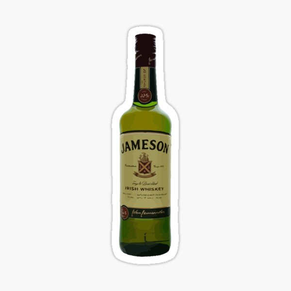 Bouteille de Whisky Jamson Sticker