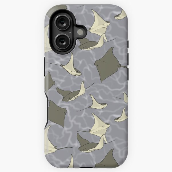 Vista previa del artículo con la obra «Cownose Stingray Ocean Pattern», diseñado y vendido por Stormslegacy.