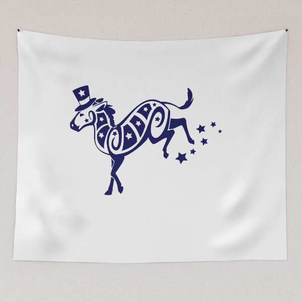 Item preview, Democrat Left Election Donkey Tribal designed and sold by Stormslegacy.