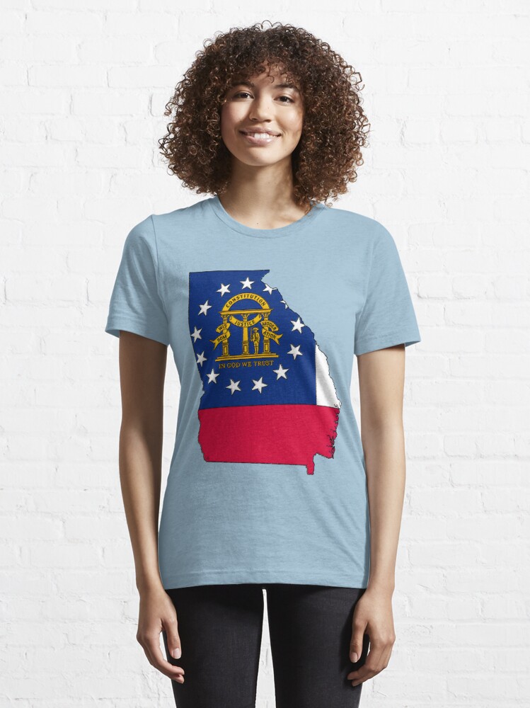 Georgia State Flag Unisex Soft Shirt