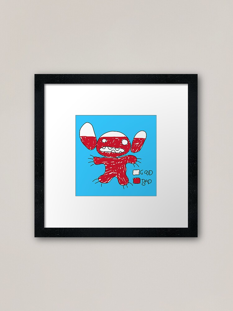 Good Bad Level Stitch Sticker for Sale by HelenCanfield