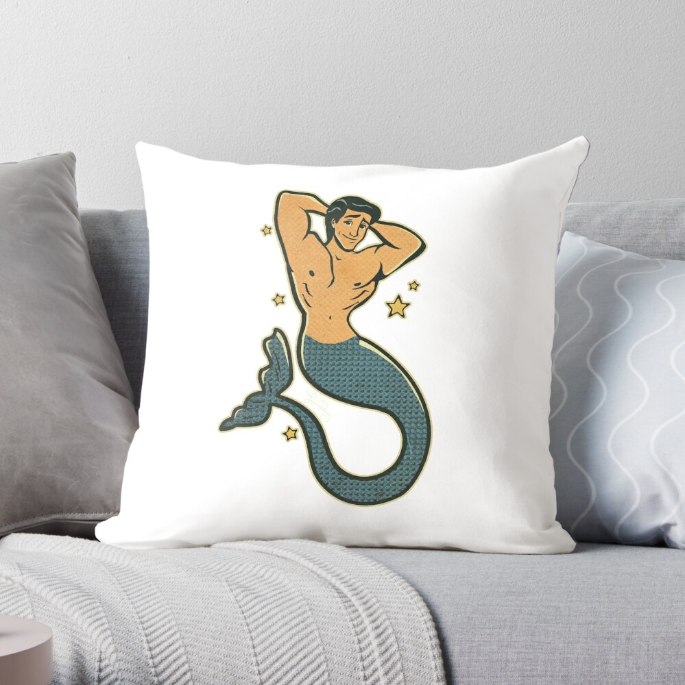 Disney Throw Pillow - The Little Mermaid - Ariel Shell