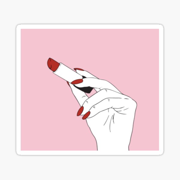 lipstick aesthetic" by levix | Redbubble