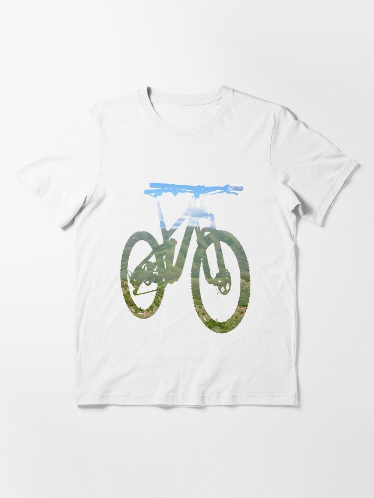 Alternative Ansicht von Mountain Bike Mountain und Sky - MTB Kollektion # 003 Essential T-Shirt