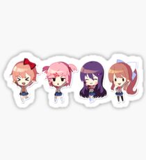 Doki Doki Literature Sprites Sticker