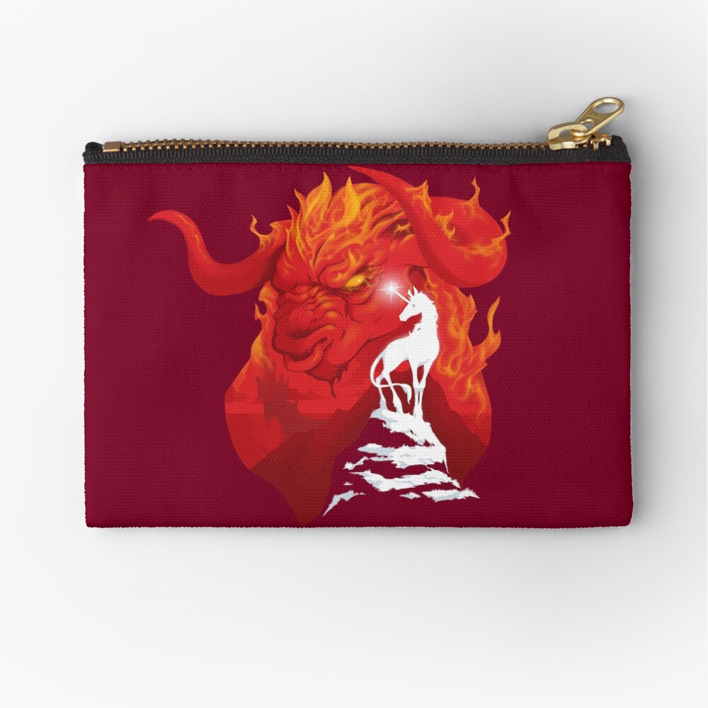 The Last Unicorn Zipper Pouch