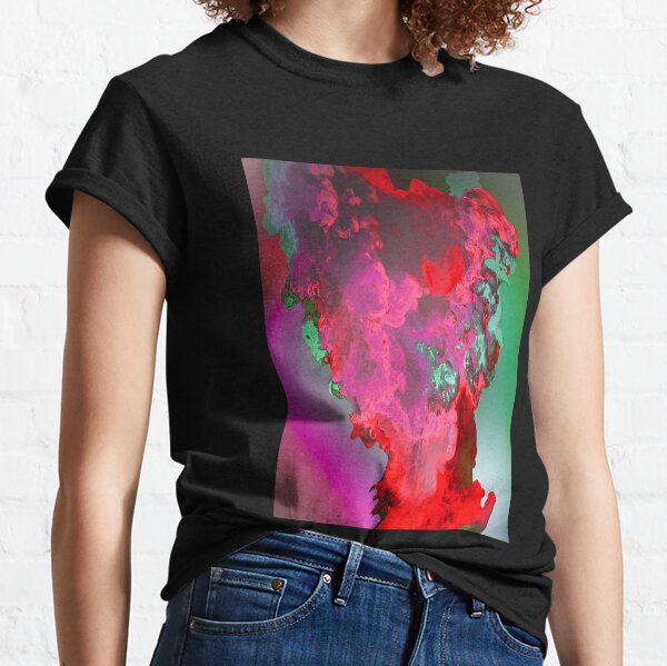 Smoke Abstract Gradient Blast Classic T-Shirt
