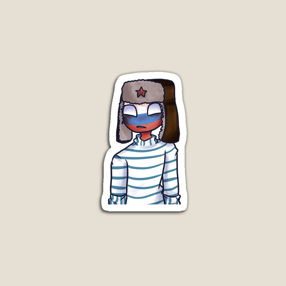 Russia Boy (no background) - CountryHumans | Sticker