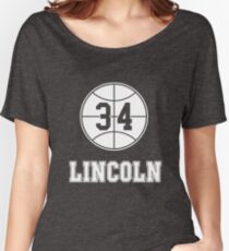 JESUS SHUTTLESWORTH 34 LINCOLN HIGH SCHOOL BASKETBALL Women's Relaxed Fit T-Shirt
