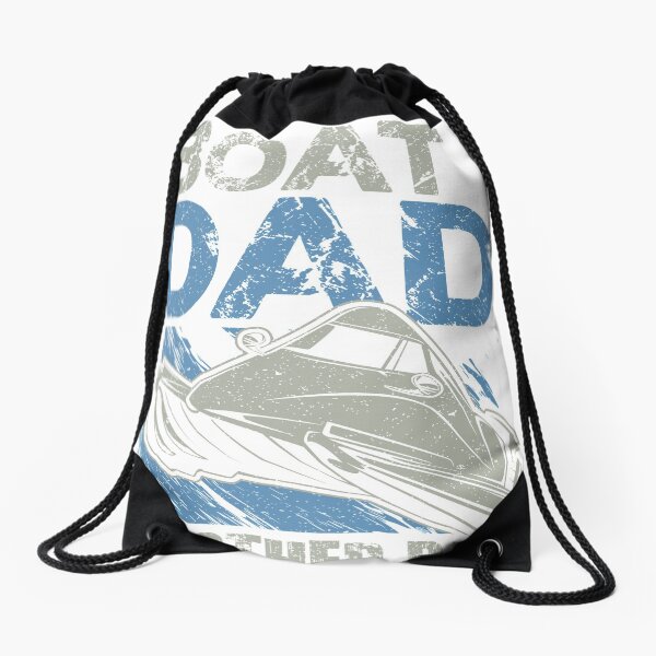Powerboat Dad Drawstring Bag