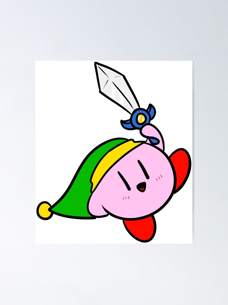 Poster Espada Kirby De Yellowsketch Redbubble