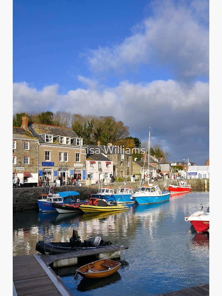 "Padstow, Cornwall" Canvas Print by lisadw Redbubble