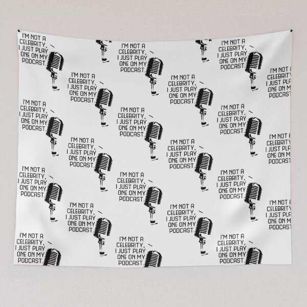 Item preview, Podcast Celebrity designed and sold by charliedelong.