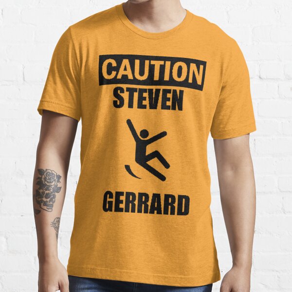 Caution: Steven Gerrard Essential T-Shirt