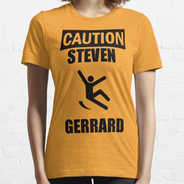 Caution: Steven Gerrard Essential T-Shirt