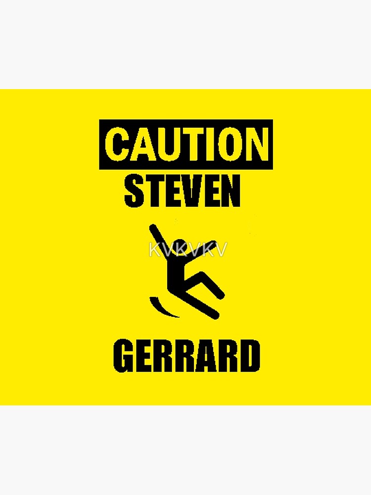 Caution: Steven Gerrard by KVKVKV