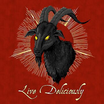 Artwork thumbnail, Black Phillip - Live Deliciously (The Witch) by forge22
