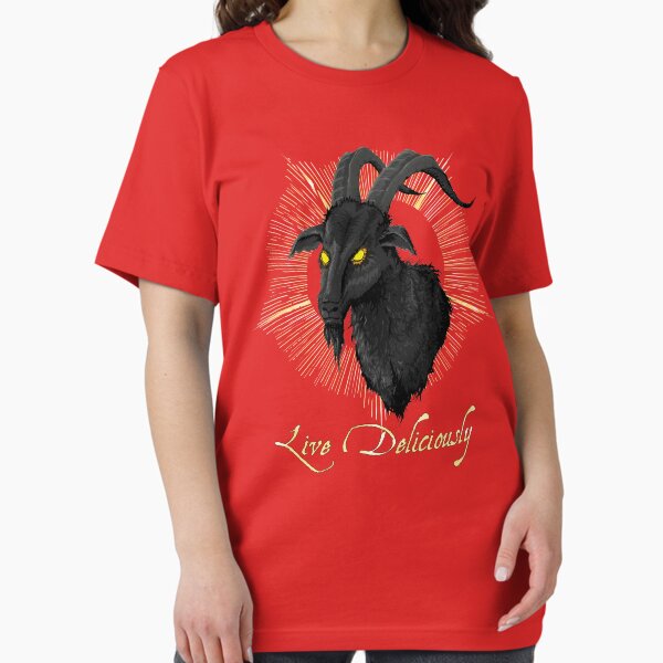 Black Phillip - Live Deliciously (The Witch) Essential T-Shirt