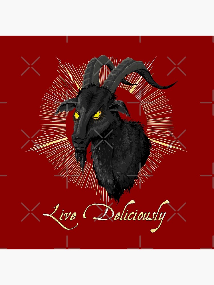 Black Phillip - Live Deliciously (The Witch) by forge22