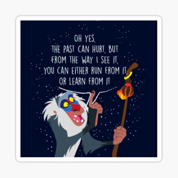 Rafiki Lion King Stickers Redbubble Rafiki Lion King Stickers Redbubble