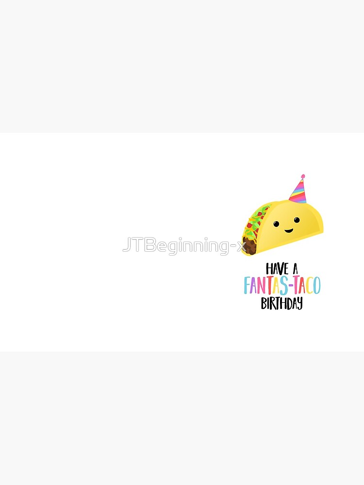 Animated Taco Birthday Card