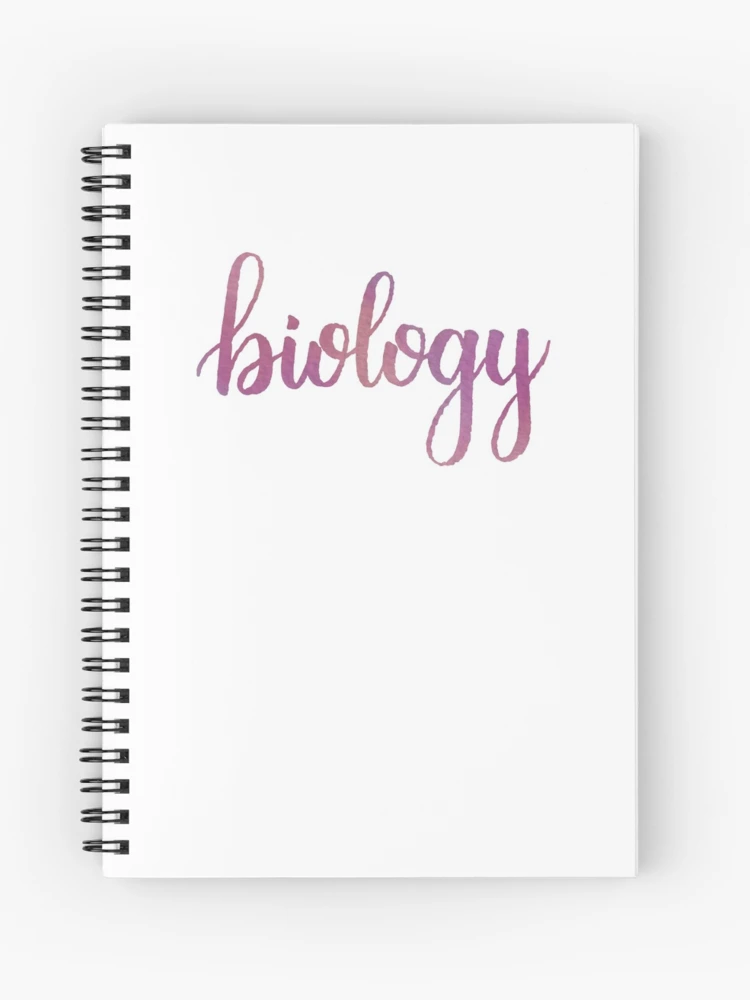 100 BEAUTIFUL BIOLOGY Cursive Handwriting Book – Page A Day Math