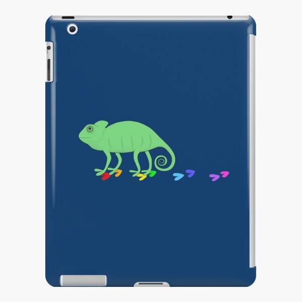 Chameleon in love iPad Snap Case