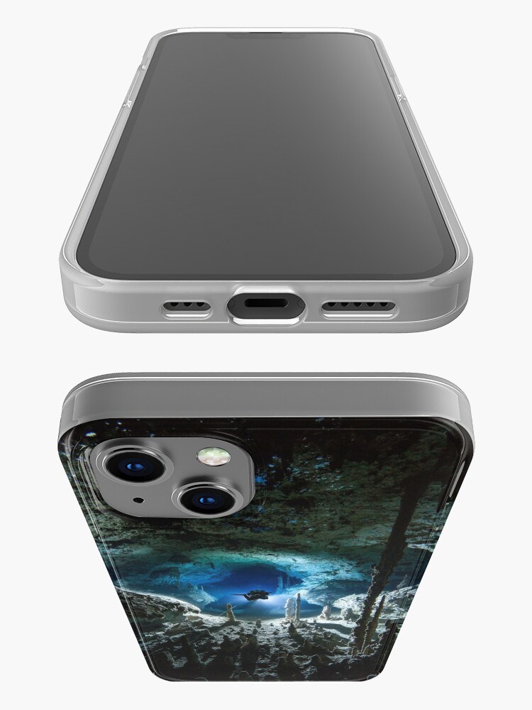Alternate view of Cave diving iPhone Case