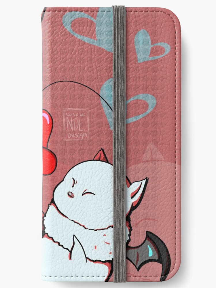 Valentine Moogles Ffxiv Ff14 Iphone Wallet By Noxity Redbubble