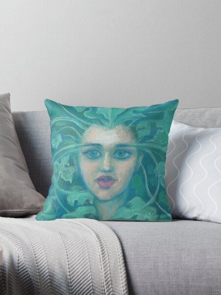 Vista previa del artículo con la obra «Green Lady, Dryad, Forest Goddess Celtic Folklore Espíritu de la naturaleza», diseñado y vendido por Julia Khoroshikh.