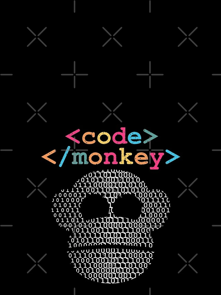 Thumbnail 4 of 4, iPhone Case, Code Monkey - Developer Syntax designed and sold by d247.