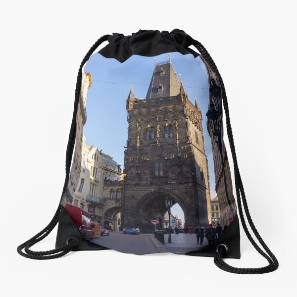 Powder Tower | Prague Drawstring Bag