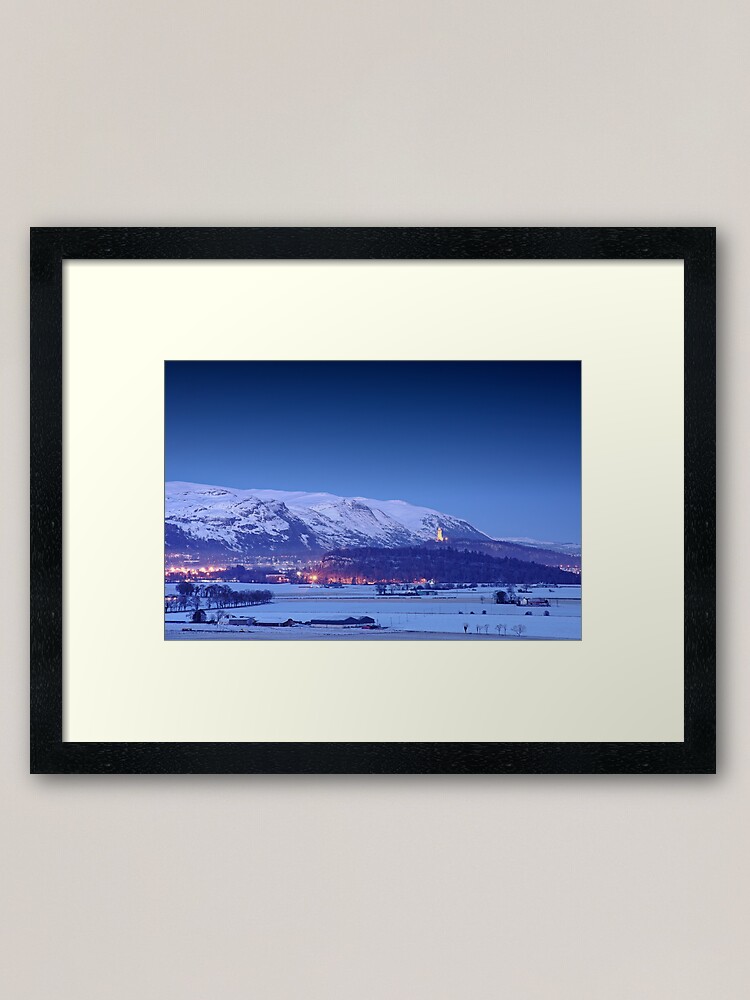 Thumbnail 2 of 7, Framed Art Print, Stirling by Night designed and sold by ShinyPhoto.