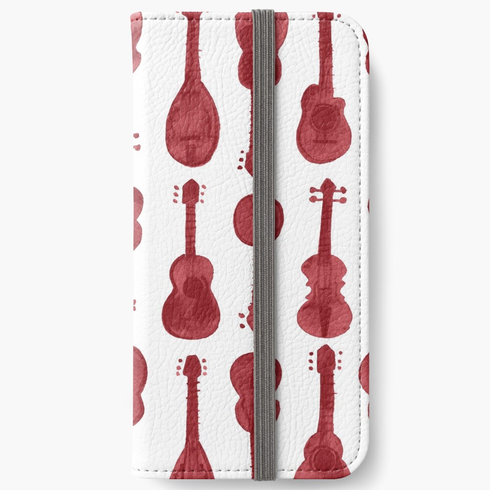 mama don't allow no music - in wine iPhone Wallet