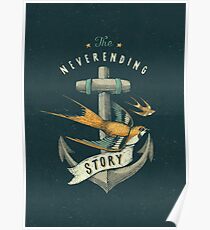 Anchor | Petrol Grey Poster