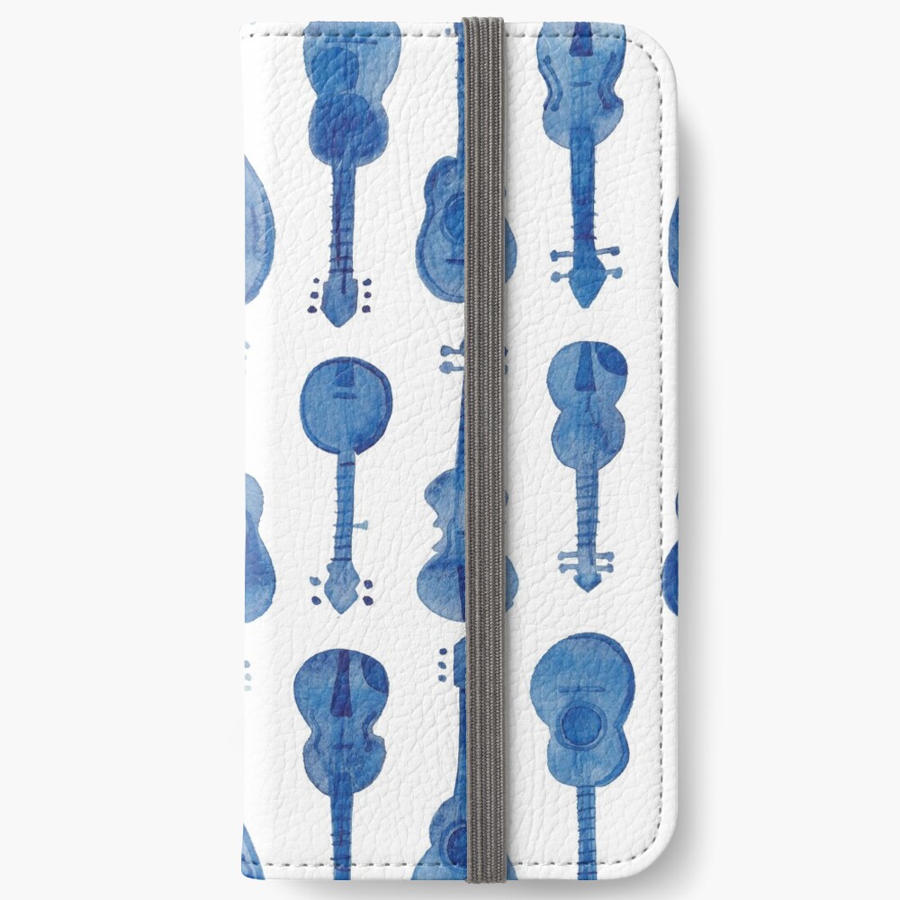 mama don't allow no music - in blue iPhone Wallet
