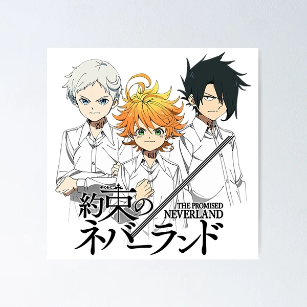 Yakusoku No Neverland Season 2 poster Poster for Sale by