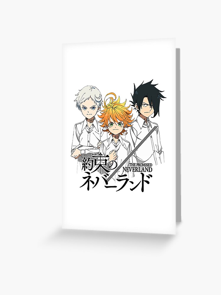 The Promised Neverland Cute Norman Fanart Classic Poster and Stickers |  Greeting Card