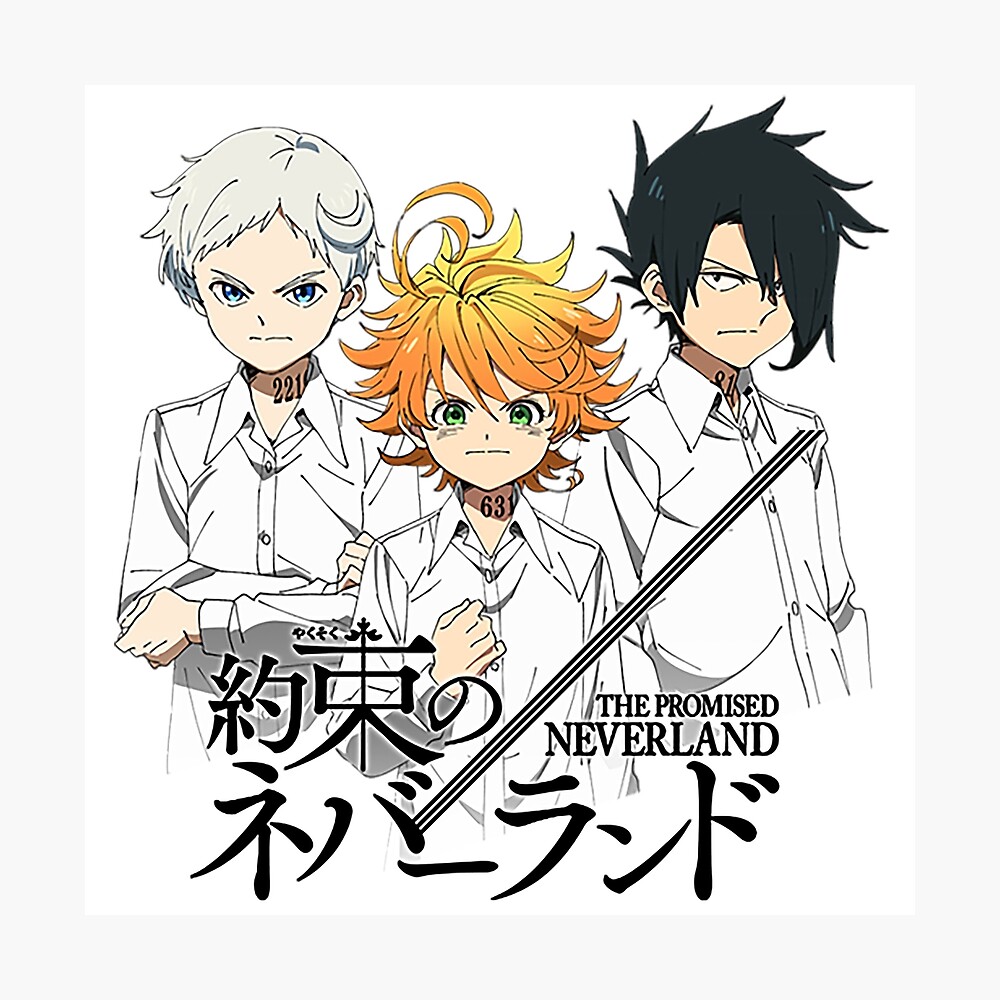 Yakusoku No Neverland Poster By Mengarda Redbubble