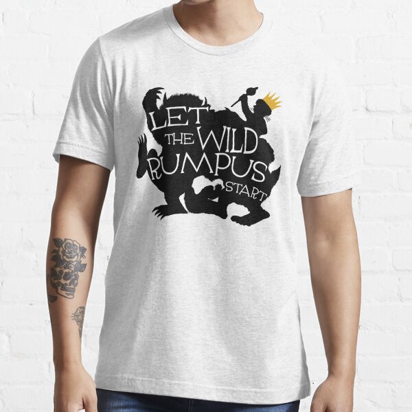 Wo die wilden Kerle sind - Lassen Sie den wilden Kräuseln beginnen - Goldkrone Essential T-Shirt